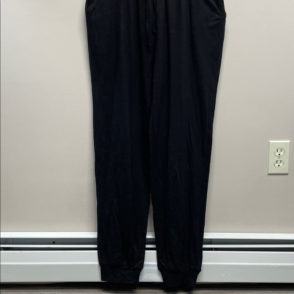 NWOT Three Bird Nest Sleeveless Scoop Neck Jogger Drawstring Waist Jumpsuit L - Picture 3 of 14